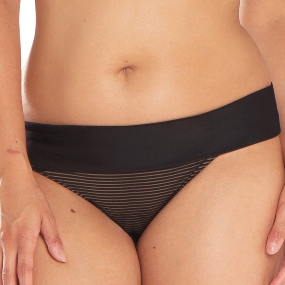 🎉SALE NWT Curvy Kate Onyx Fold Over Bikini Bottom - Picture 1 of 4
